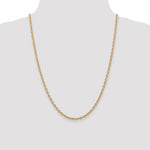 14k 3.2mm Round Open Link Cable Chain