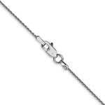 14k White Gold 1mm Parisian Wheat Chain