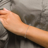 14k White Gold 1.2mm Parisian Wheat Chain