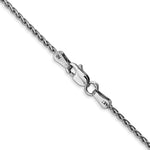 14k White Gold 1.5mm Parisian Wheat Chain