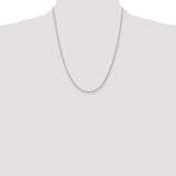 14k White Gold 1.75mm ParisianWheat Chain