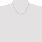 14k 1mm Parisian Wheat Chain