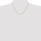 14k 1mm Parisian Wheat Chain