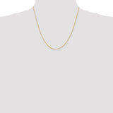 14k 1mm Parisian Wheat Chain