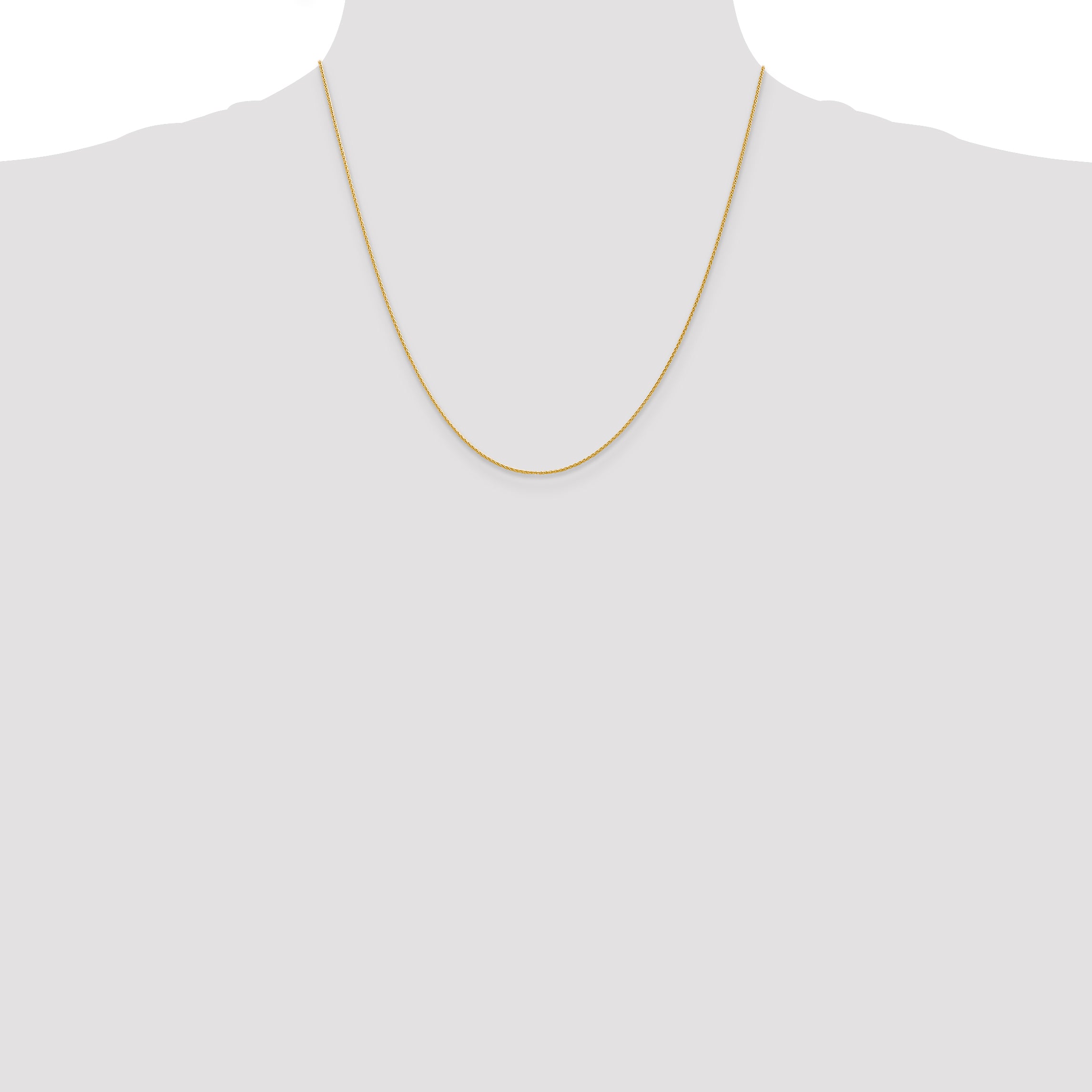 14k 1mm Parisian Wheat Chain