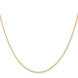 14k 1mmParisian Wheat Chain