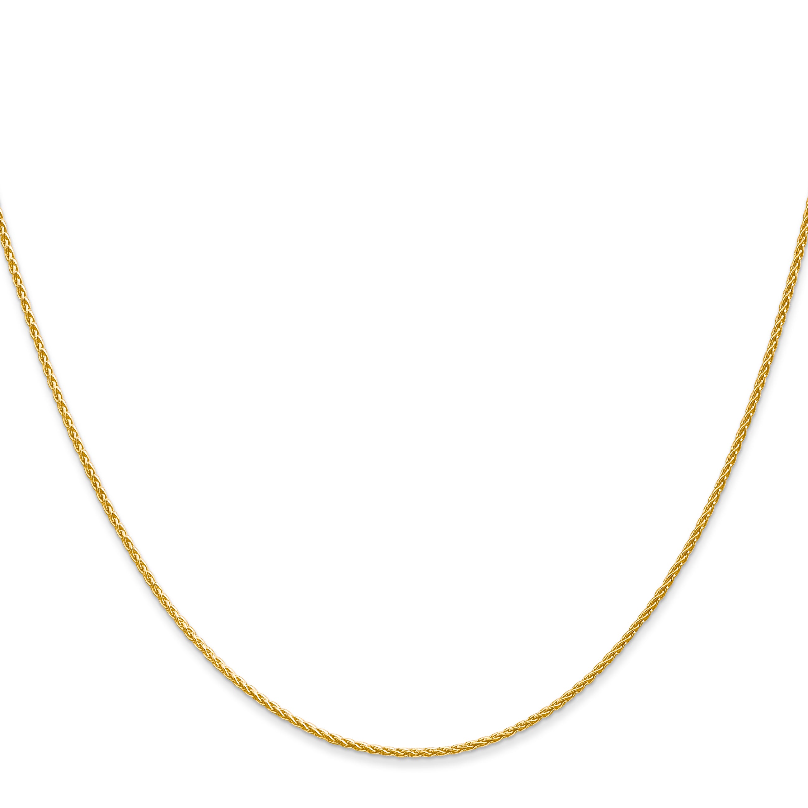 14k 1.2mm Parisian Wheat Chain