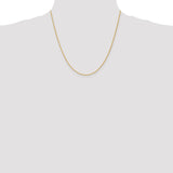 14k 1.2mm Parisian Wheat Chain