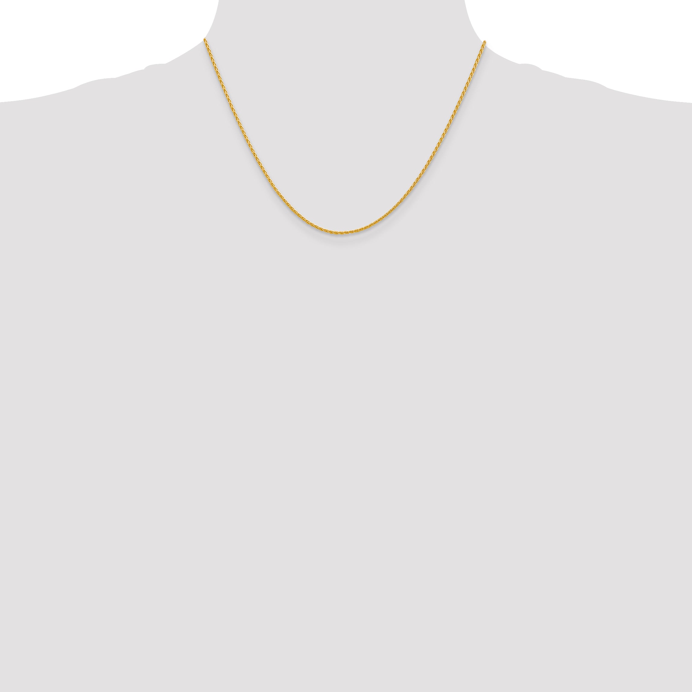 14k 1.5mm Parisian Wheat Chain