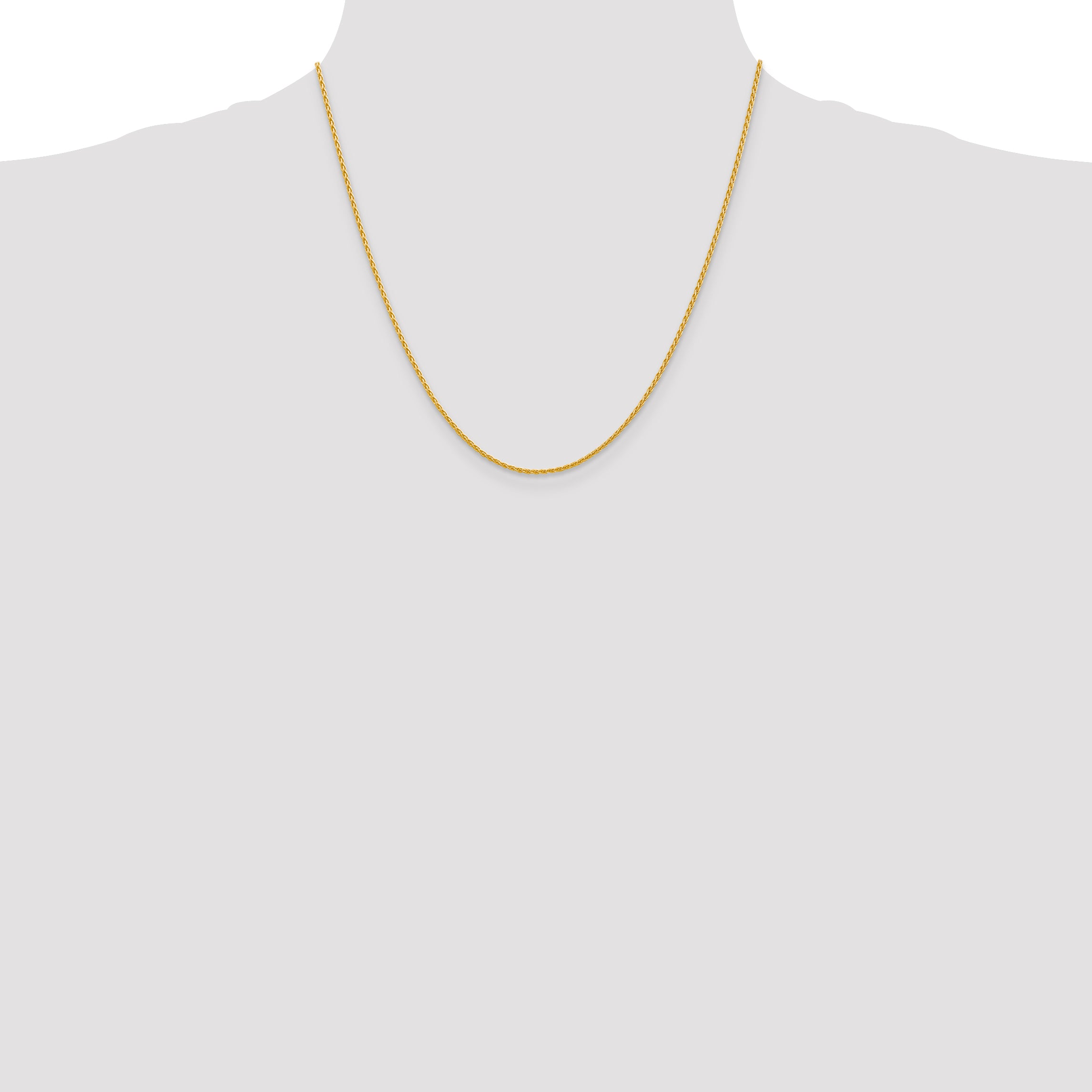 14k 1.5mm Parisian Wheat Chain