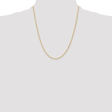 14k 1.5mm Parisian Wheat Chain