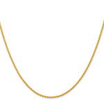 14k 1.5mm Parisian Wheat Chain