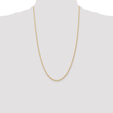 14k 1.5mm Parisian Wheat Chain