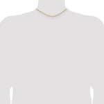 14k 1.75mm Parisian Wheat Chain