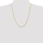14k 1.75mm Parisian Wheat Chain