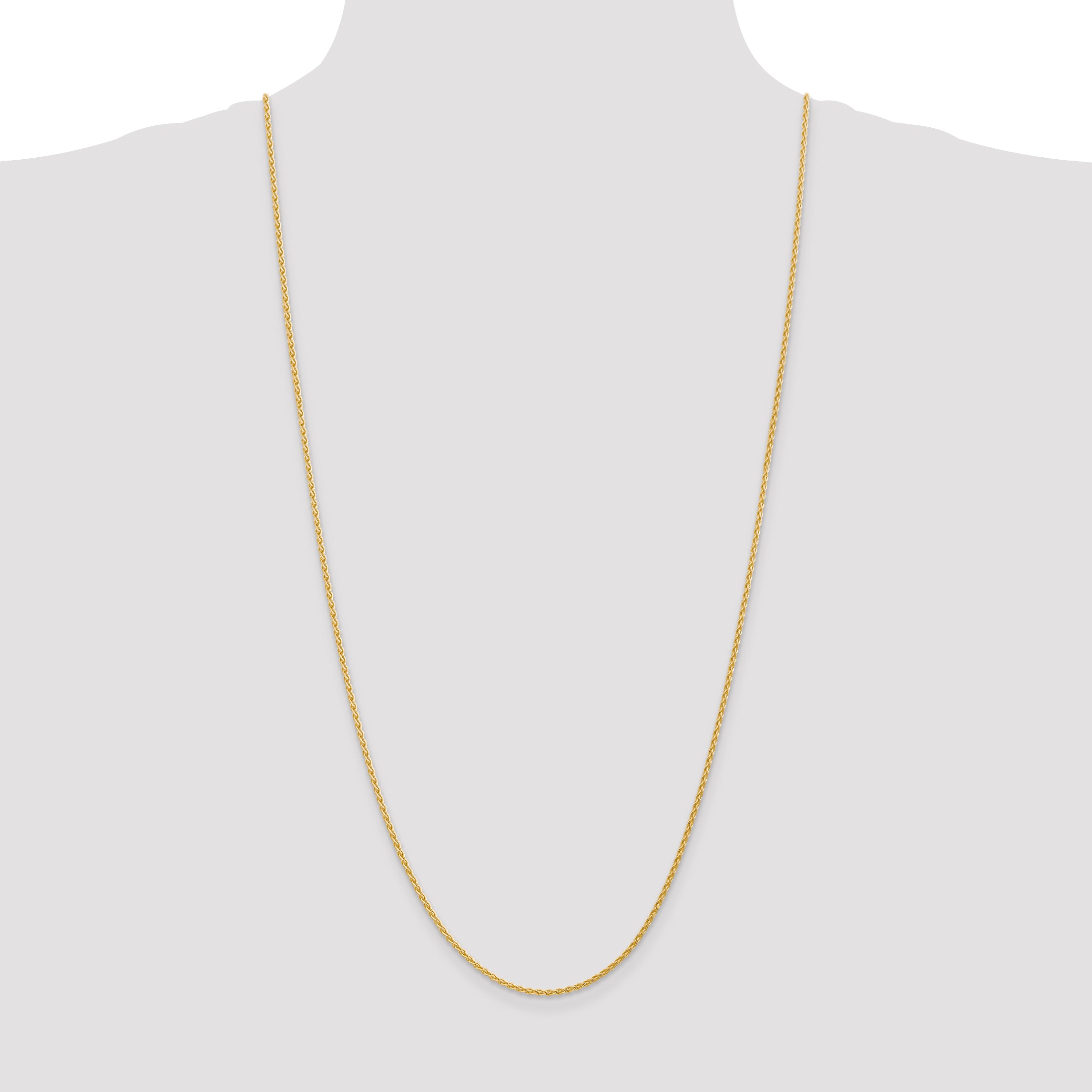 14k 1.75mm Parisian Wheat Chain