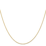 14k .8mm D/C Parisian Wheat Chain