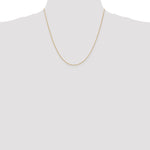 14k .8mm D/C Parisian Wheat Chain