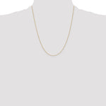 14k .8mm D/C Parisian Wheat Chain