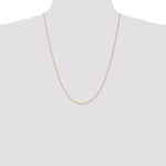 14k .8mm D/C Parisian Wheat Chain