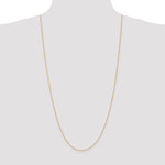 14k .8mm D/C Parisian Wheat Chain