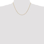 14K 1mm D/C Parisian Wheat Chain