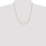 14K 1mm D/C Parisian Wheat Chain