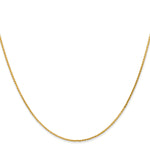 14K 1mm D/C Parisian Wheat Chain