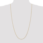14K 1mm D/C Parisian Wheat Chain