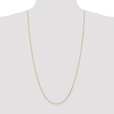 14K 1mm D/C Parisian Wheat Chain