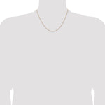 14k .8mm Light-Baby Rope Chain