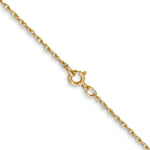 14k .8mm Light-Baby Rope Chain