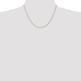 14k .8mm Light-Baby Rope Chain