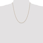 14k .8mm Light-Baby Rope Chain