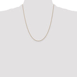 14k .8mm Light-Baby Rope Chain