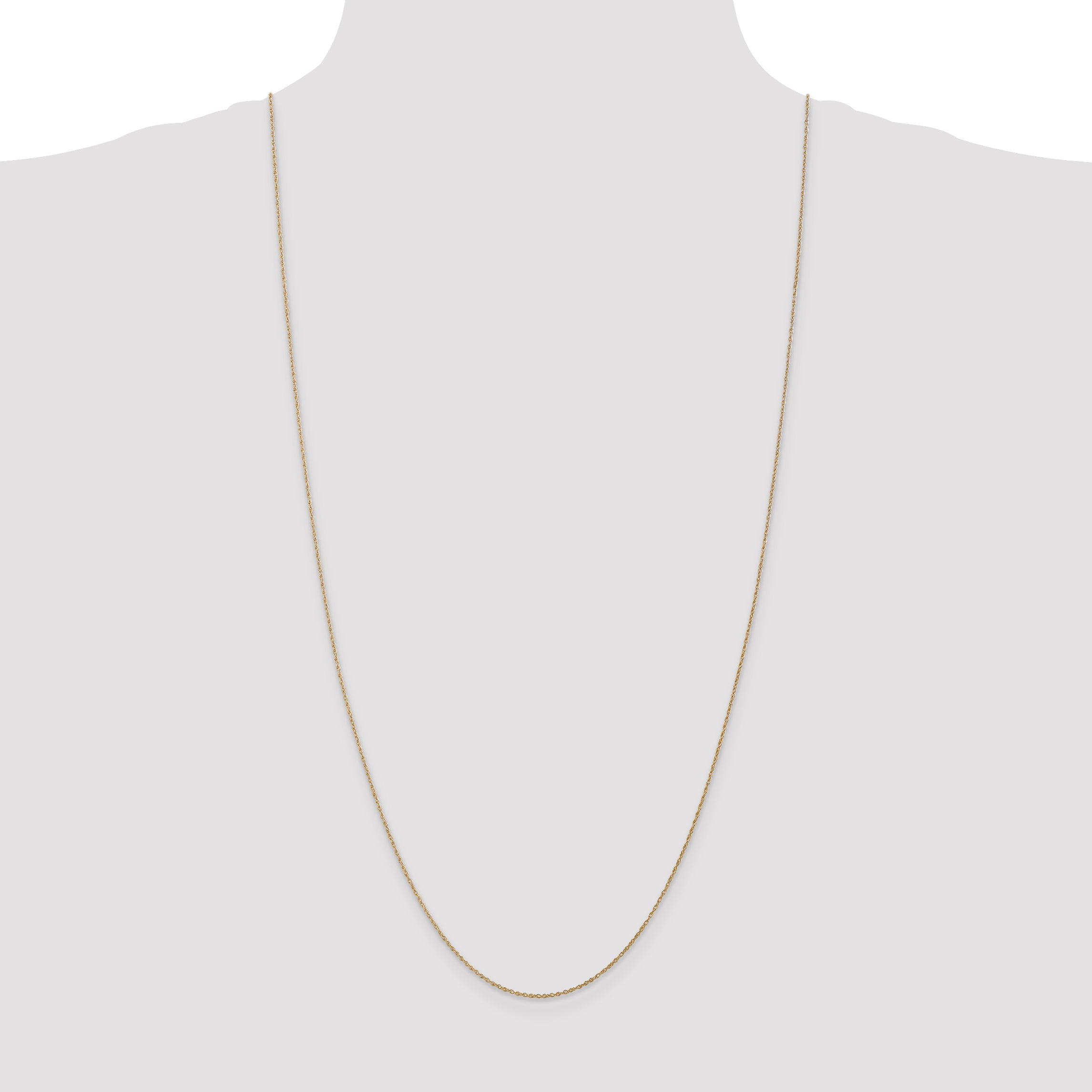 14k .8mm Light-Baby Rope Chain