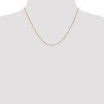 14K .7mm Round Parisian Wheat Chain