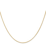 14K .7mm Round Parisian Wheat Chain