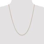 14k 1.15mm Rolo Pendant Chain