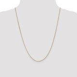 14k 1.15mm Rolo Pendant Chain