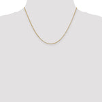 14k 1.55mm Rolo Pendant Chain