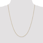 14k .9mm D/C Round Open Link Cable Chain