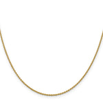 14k 1.4mm Forzantine Cable Chain