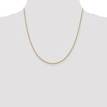 14k 1.4mm Forzantine Cable Chain