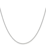 14k White Gold 1.5mm Cable Chain