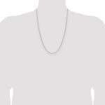 14k White Gold 1.5mm Cable Chain