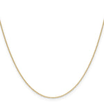 14k .8mm Forzantine Cable Chain