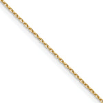 14k .8mm D/C Forzantine Cable Chain