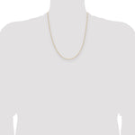 14k .8mm D/C Forzantine Cable Chain