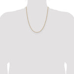 14k 1.4mm D/C Forzantine Cable Chain